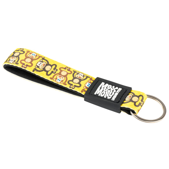 Max&Molly Monkey Maniac Keychain – Fun Animal Design, Durable Accessory