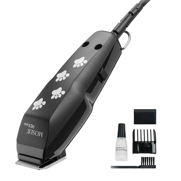 Moser Rex Mini Corded Trimmer – Precision Professional Clipper with Compact Ergonomic Design