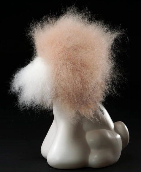 Mr. Jiang Teddy Head Replacement Hair – Beige with White Muzzle, Realistic Texture