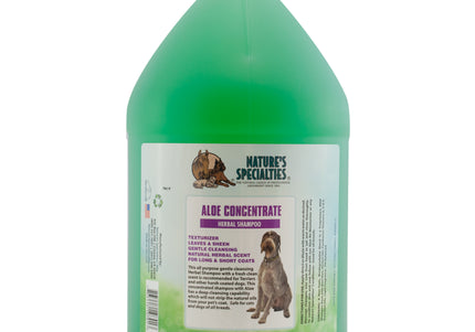 Nature's Specialties Aloe Concentrate Shampoo – Texturizing Formula, 1:16 Dilution, 3.8L Bottle