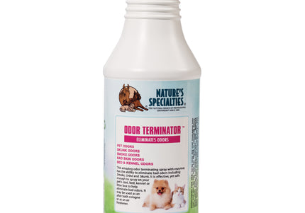 Nature's Specialties Odor Terminator Spray – Fresh Scent, Eliminates Odors, 946ml Bottle