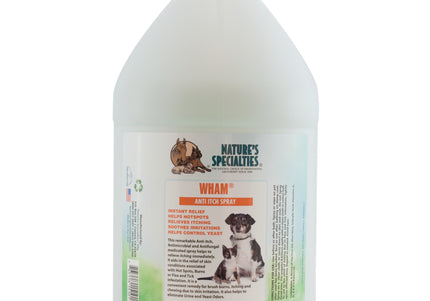 Nature's Specialties Wham Anti-Itch Spray – Soothing Relief Formula, Large 3.8L Bottle