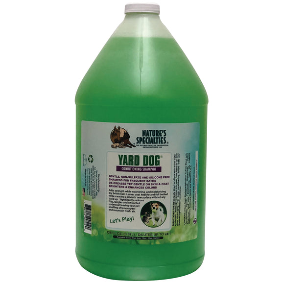 Nature's Specialties Yard Dog Shampoo – Gentle Degreasing Concentrate, 1:24 Dilution, 3.8L Bottle