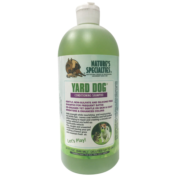 Nature's Specialties Yard Dog Shampoo – Gentle Degreasing Concentrate, 946ml, 1:24 Dilution