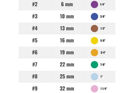Heiniger Wide W-Snap-On Stainless Steel Comb Set – Durable Spacers for Wide Blades, 8 Pieces