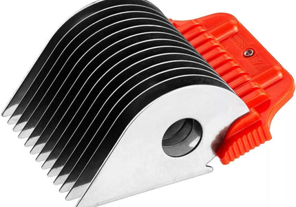 Heiniger Wide W-Snap-On Stainless Steel Comb – 38mm Spacer for Wide Snap-On Blades, Durable Design