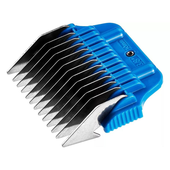 Heiniger Wide W-Snap-On Stainless Steel Comb Set – Durable Spacers for Wide Blades, 8 Pieces