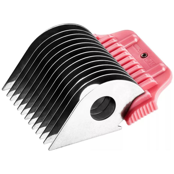 Heiniger Wide W-Snap-On Stainless Steel Comb – 32mm Spacer for Wide Blades, Durable Design