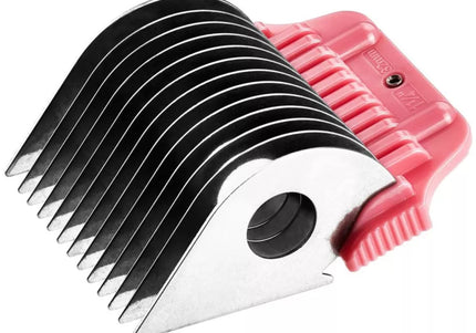 Heiniger Wide W-Snap-On Stainless Steel Comb Set – Durable Spacers for Wide Blades, 8 Pieces