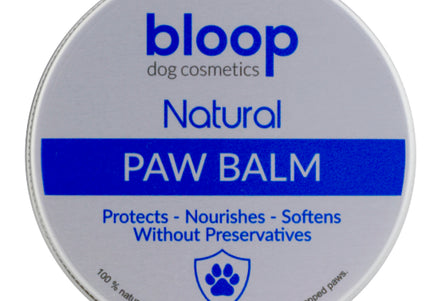 Bloop Natural Paw Balm 60ml – Beeswax and Shea Butter Moisturizing Formula, Gentle Care