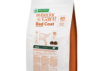 Nature’s Protection Superior Care Red Coat Adult Lamb & Krill Dog Food – 10kg, All Breeds
