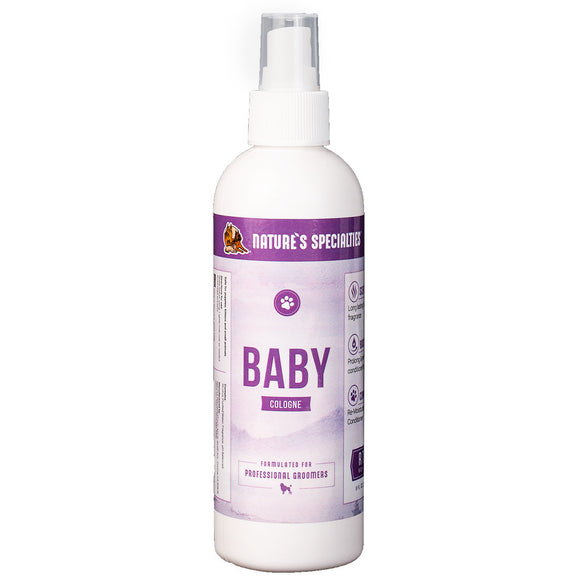 Nature's Specialties Foo Foo Baby Cologne – Sweet Powdery Scented Spray, 237ml, Long-Lasting Freshness