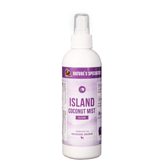 Nature's Specialties Foo Foo Island Coconut Mist Cologne – Refreshing Scented Spray with Coconut Aroma, 237ml