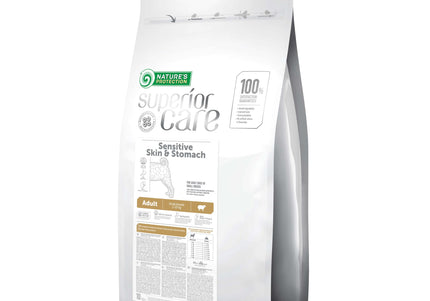 Nature’s Protection Superior Care Sensitive Skin & Stomach Lamb Kibble – 10kg, Small Breed Formula