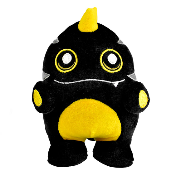 Dashi Nero Plush Toy 16cm – Soft Squeaky Black Creature, Durable and Engaging