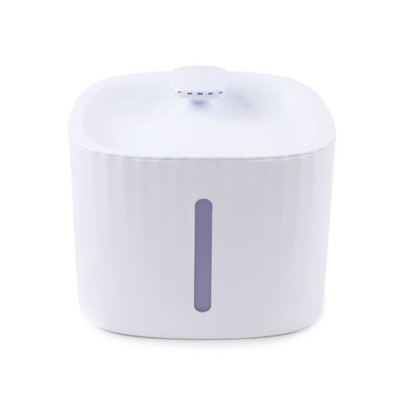 Record Nettuno Fountain 3L – Elegant Pet Water Dispenser with LED Light and Water Level Indicator