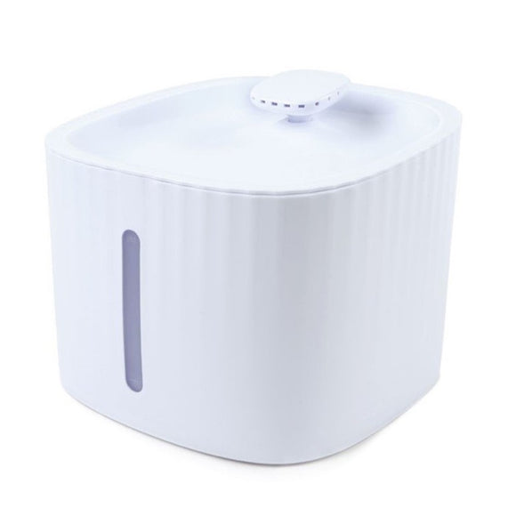 Record Nettuno Fountain 3L – Elegant Pet Water Dispenser with LED Light and Water Level Indicator