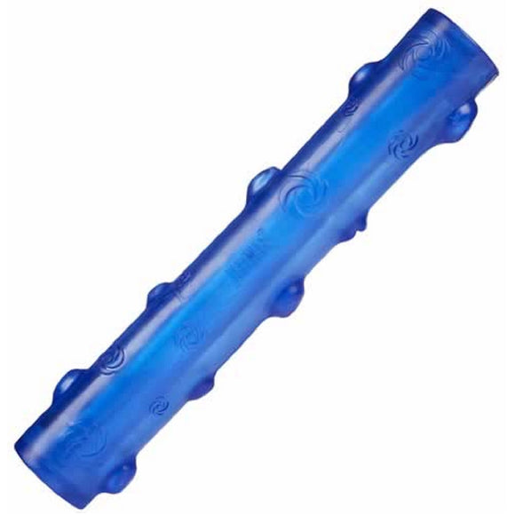 KONG Squeezz Stick Medium – Durable Red Rubber Toy with Squeaker, 17.8cm