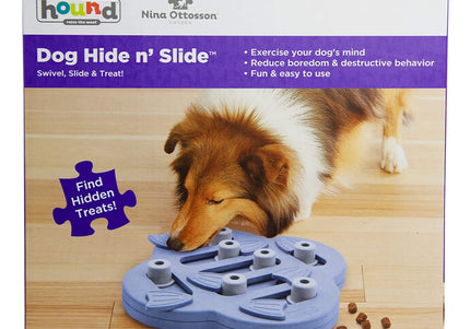 Nina Ottosson Hide N' Slide Interactive Composite Puzzle – Engaging Level 2 Dog Game