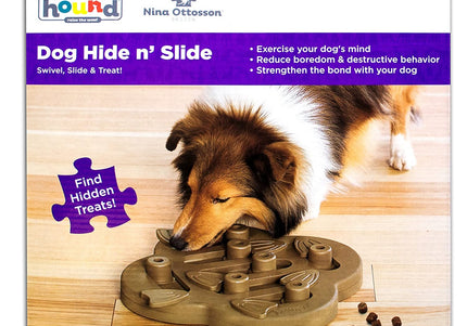 Nina Ottosson Hide N' Slide Interactive Composite Puzzle – Engaging Level 2 Dog Game