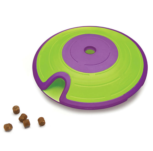 Nina Ottosson Treat Maze Puzzle Toy – Interactive Green Level 2 Enrichment Feeder