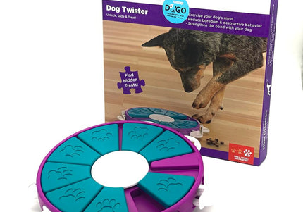 Nina Ottosson Dog Twister Level 3 – Interactive Logic Puzzle Toy, Advanced Challenge Design