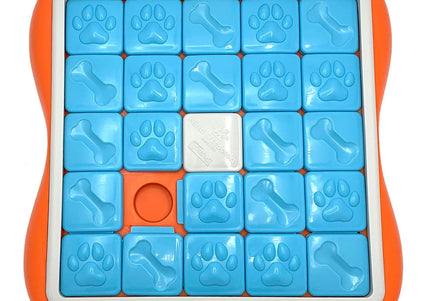 Nina Ottosson Dog Challenge Slider Level 3 – Interactive Smart Puzzle Toy, Advanced Mental Stimulation