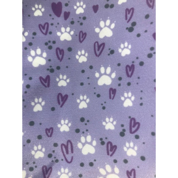 Artero Casaca Paw Purple Grooming Sweatshirt – XL, Comfortable Design with Dog Paws and Hearts