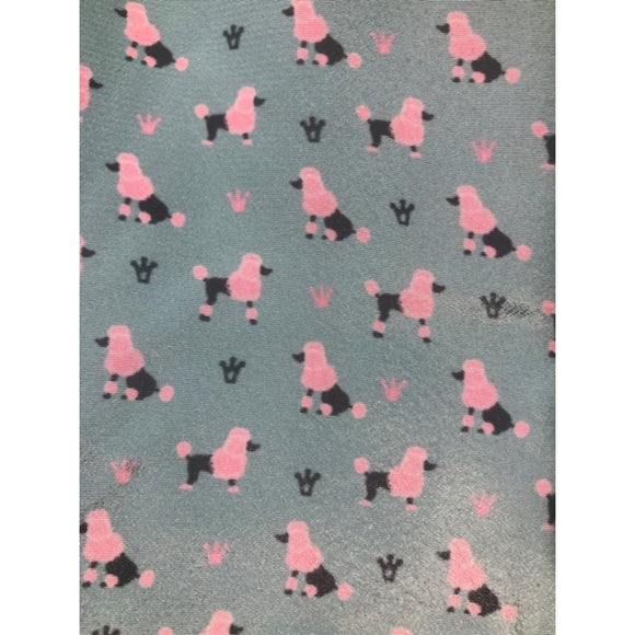 Artero Casaca Poodle Grooming Sweatshirt – XS Size, Soft Fabric, Pink Poodle Motif