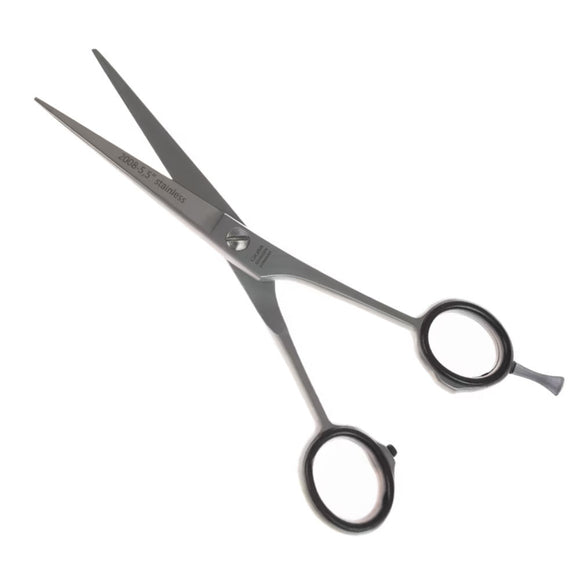 Gotta Solingen 5.5" Straight Grooming Scissors – Micro-Grind Blade with Comfort Hook