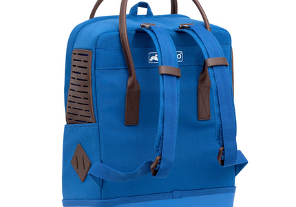 Kurgo Nomad Carrier Blue – Lightweight Travel Backpack, Breathable Design, Secure Zippers