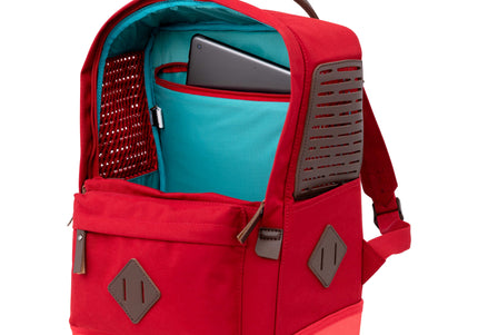 Kurgo Nomad Carrier Red – Comfortable Backpack Design, Lightweight and Secure Travel Solution
