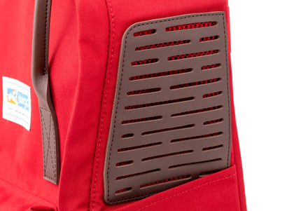 Kurgo Nomad Carrier Red – Comfortable Backpack Design, Lightweight and Secure Travel Solution