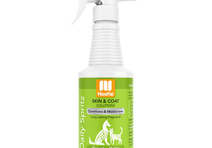 Nootie Cucumber Melon Daily Spritz 473ml – Nourishing Refresh Spray with Fresh Scent, Fur Care Formula