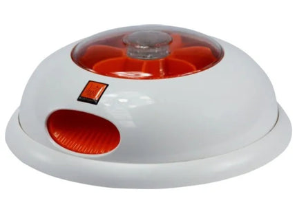 Northmate Pulse Interactive Treat Toy – Durable White Puzzle Feeder for Engaged Play