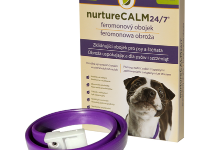 nurtureCALM 24/7 Calming Pheromone Collar 60cm – Long-Lasting Stress Relief Solution