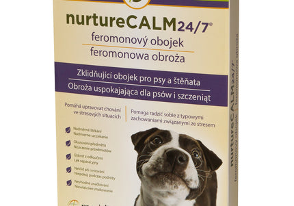 nurtureCALM 24/7 Calming Pheromone Collar 60cm – Long-Lasting Stress Relief Solution
