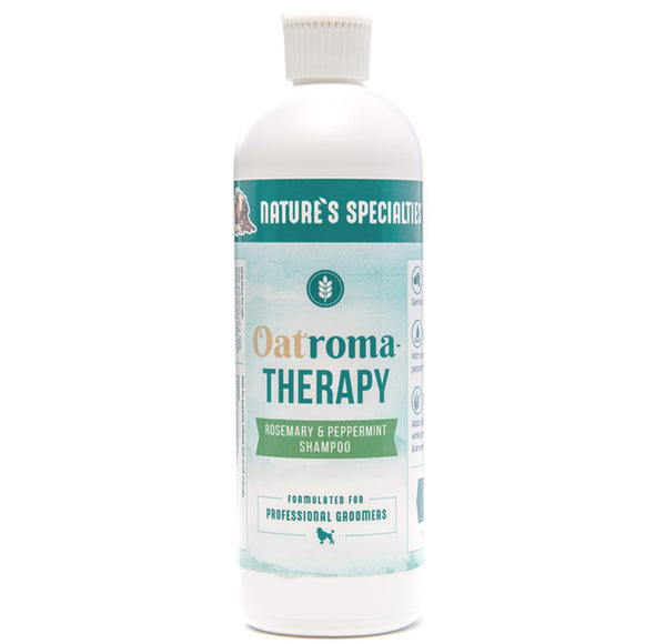 Nature's Specialties Oatroma Therapy Shampoo – Mild Moisturizing Rosemary and Mint Formula, 473ml Concentrate