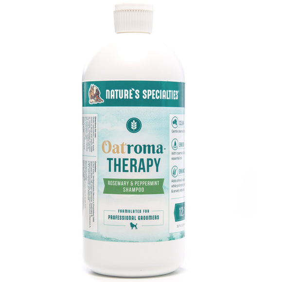 Nature's Specialties Oatroma Therapy Shampoo – Mild Moisturizing Rosemary and Mint Formula, 946ml Concentrate
