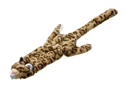 Flamingo Wild Zoo Plush Dog Toy – Soft 34cm Brown Animal-Inspired Comfort