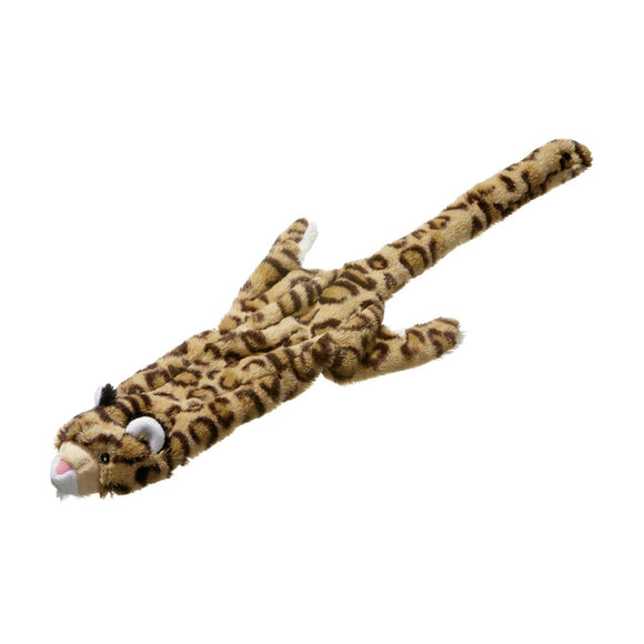 Flamingo Wild Zoo Plush Dog Toy – Soft 34cm Brown Animal-Inspired Comfort