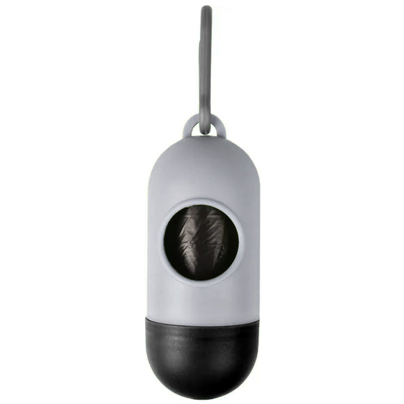 Flamingo Rox Poop Bag Holder – Compact Dispenser with 15 Leak-Resistant Bags Included