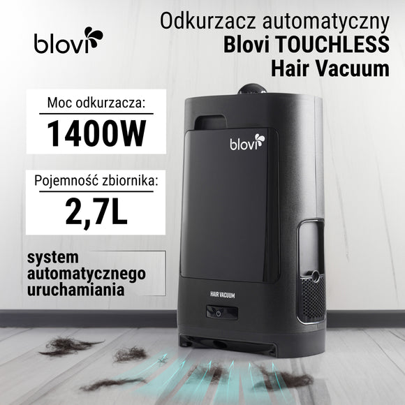 Blovi Touchless 1400W Intelligent Vacuum Cleaner – High-Power, Hands-Free Grooming Solution