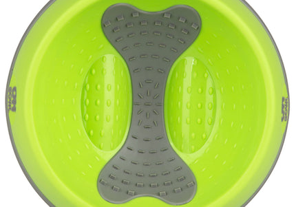 OH Bowl Large 1L – Orange Pet Bowl with Oral Hygiene Support, Durable Design