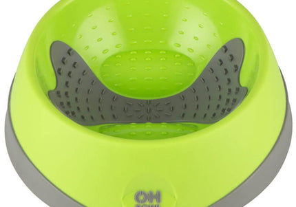 OH Bowl Large 1L – Orange Pet Bowl with Oral Hygiene Support, Durable Design