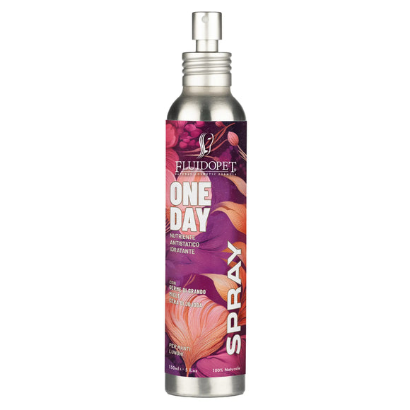 FluidoPet One Day Spray 150ml – Nourishing Moisturizing Coat Care Formula for Daily Use