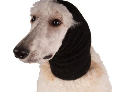 Trim Black Grooming Headband – Large Size, Secure Fit for Drying Sensitive Dogs