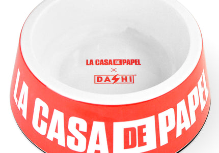 Dashi La Casa De Papel Original Red Melamine Bowl – Small, Durable Money Heist Design