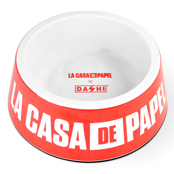 Dashi La Casa De Papel Original Red Melamine Bowl – Small, Durable Money Heist Design
