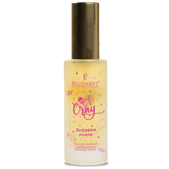FluidoPet Orny Natural Perfume 30ml – Cotton Candy Scent, Gentle Long-Lasting Formula